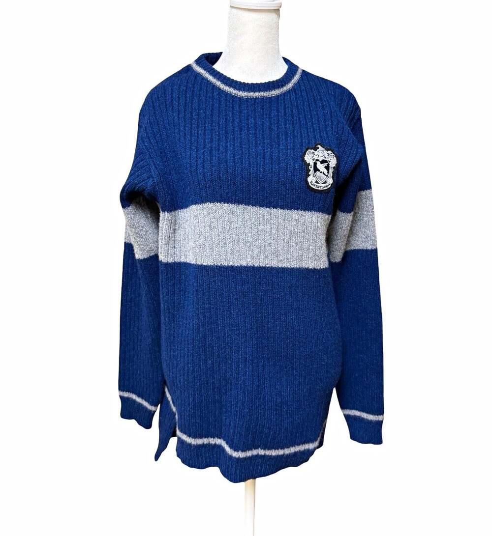 Harry Potter Ravenclaw Sweater 100% Lambswool Made Scotland Universal Studios